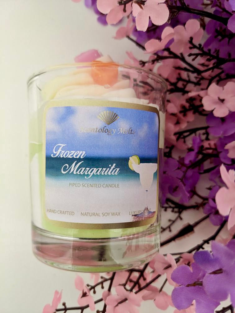 FROZEN MARGARITA PIPED CANDLE