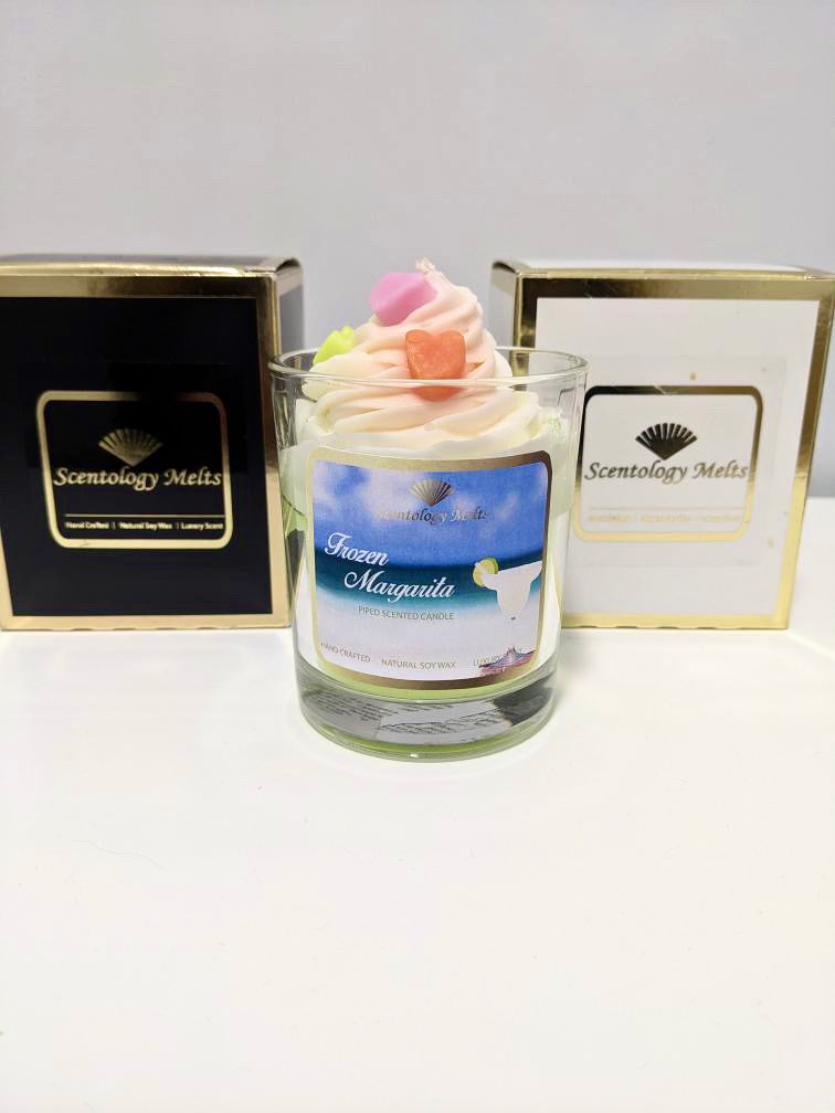 FROZEN MARGARITA PIPED CANDLE